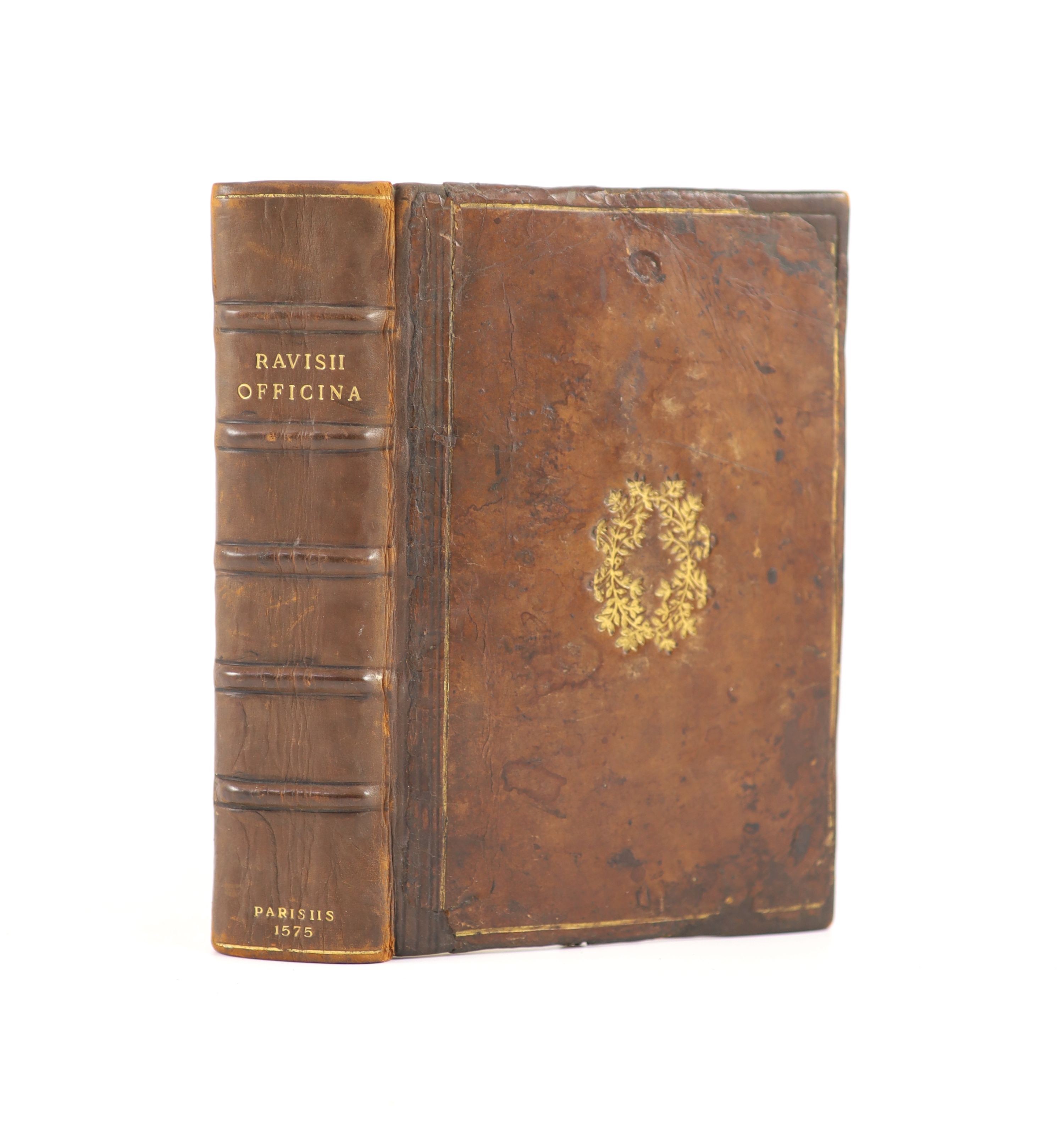 Ravisius, Johannes, Officina hunc demum post tot editiones diligenter emendata, aucta ...
